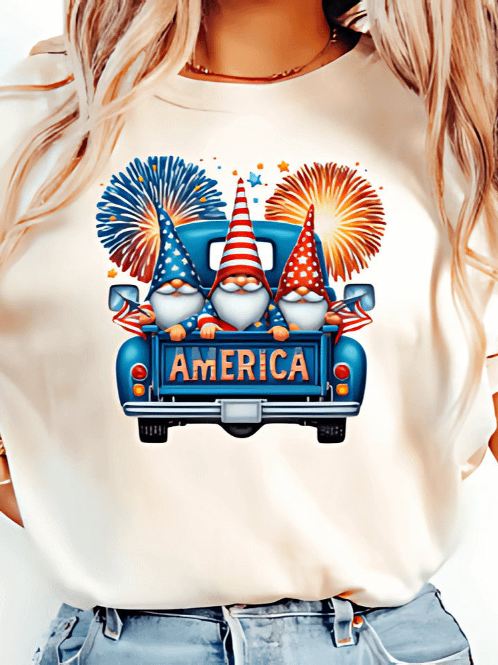 4th of July Gnome PNG Sublimation – Patriotic USA Shirt Design for Independence Day – Fun & Festive Celebration Gift Idea – 300 DPI Instant Download product image (1)