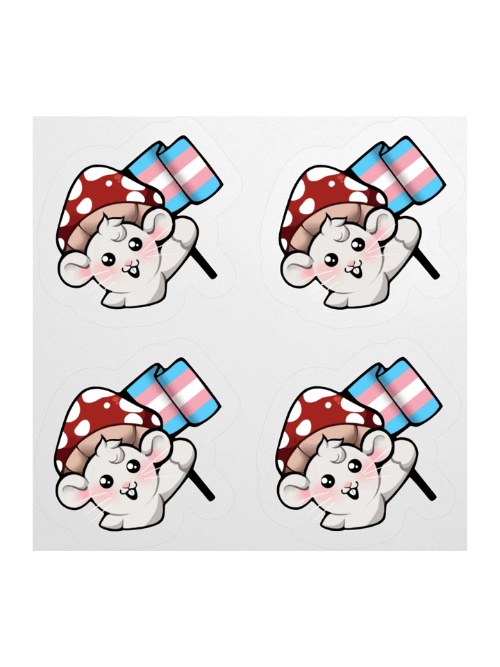 Transgender Pride Flag Stickers product image (1)
