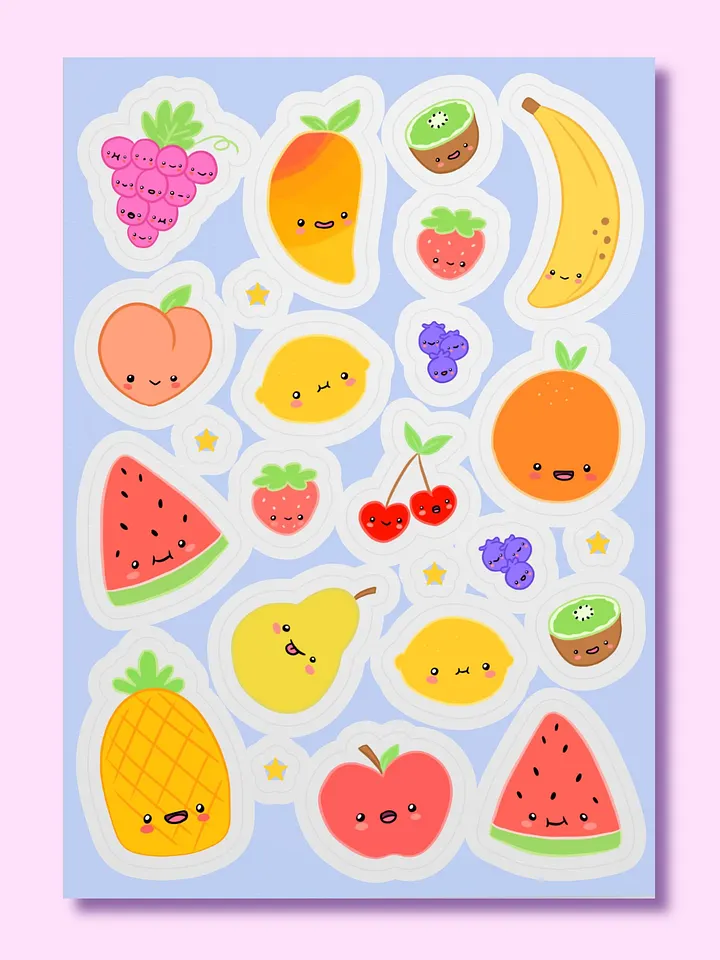 Fruity Fun Sticker Delight product image (1)