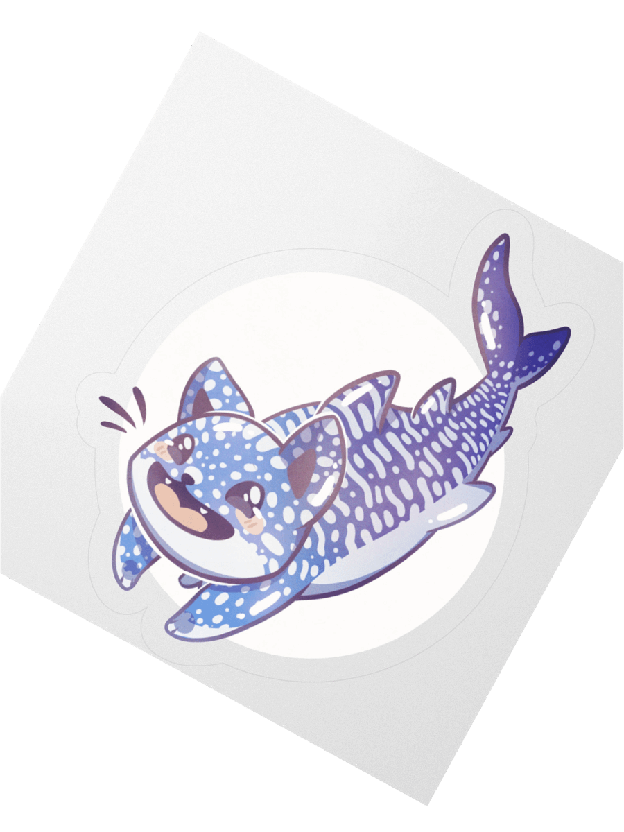 CATSHARK - Whale shark - sticker product image (2)