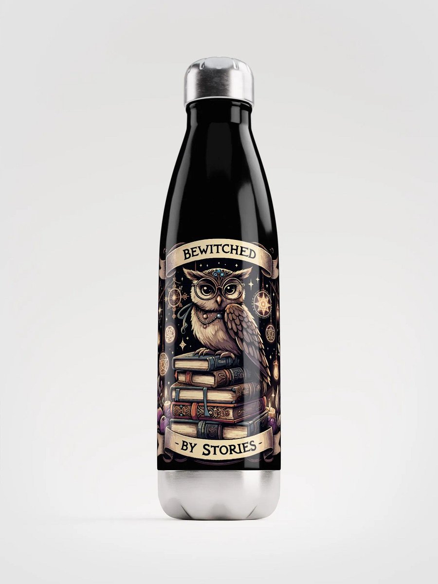 Bewitched by Stories- stainless steel water bottle product image (1)