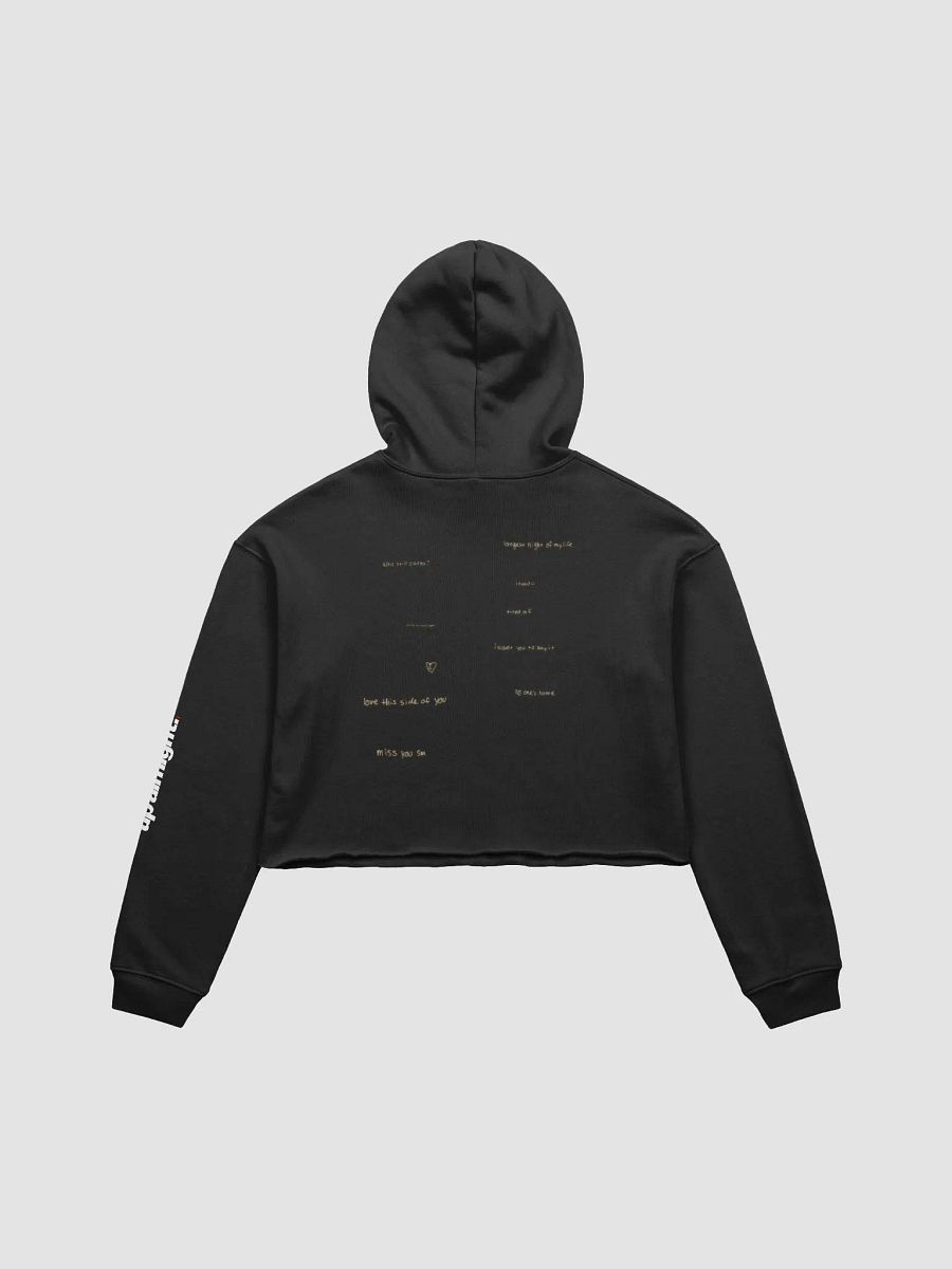 up all night. Women's Crop Hoodie product image (6)