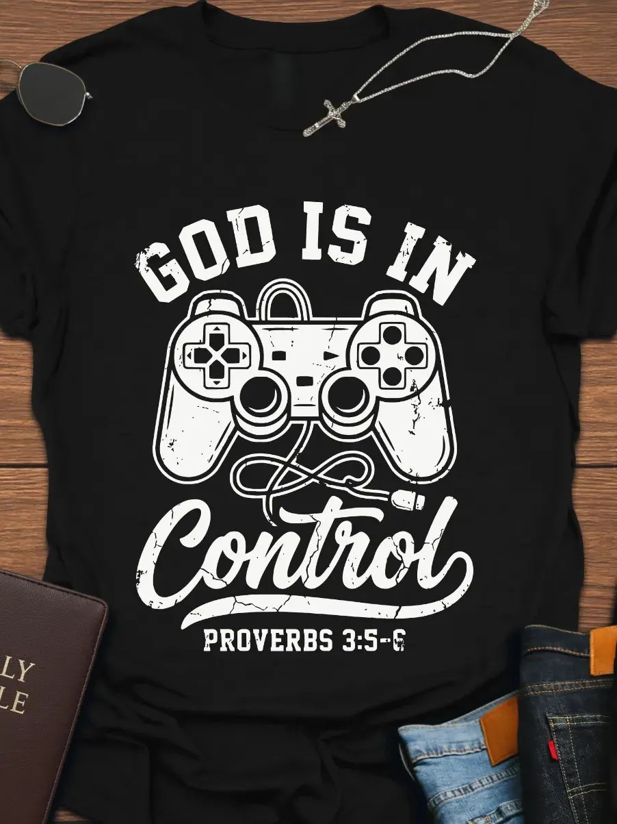 God Is In Control T-Shirt product image (4)