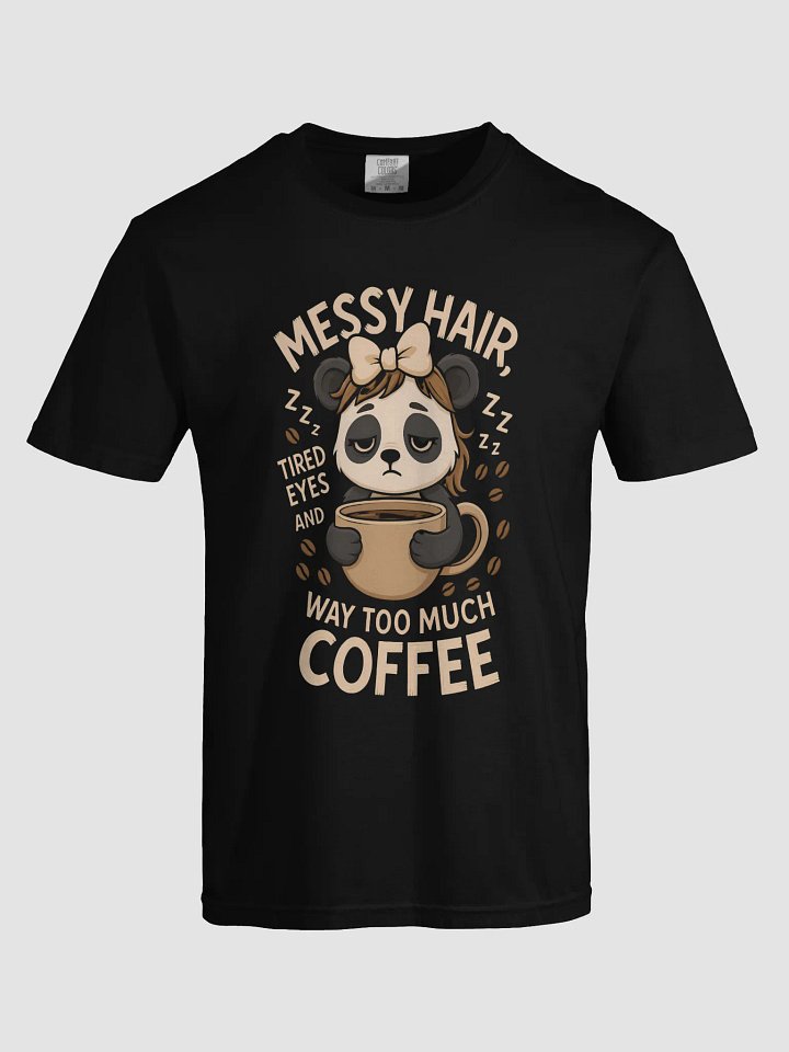Panda Coffee Lover T-Shirt product image (1)