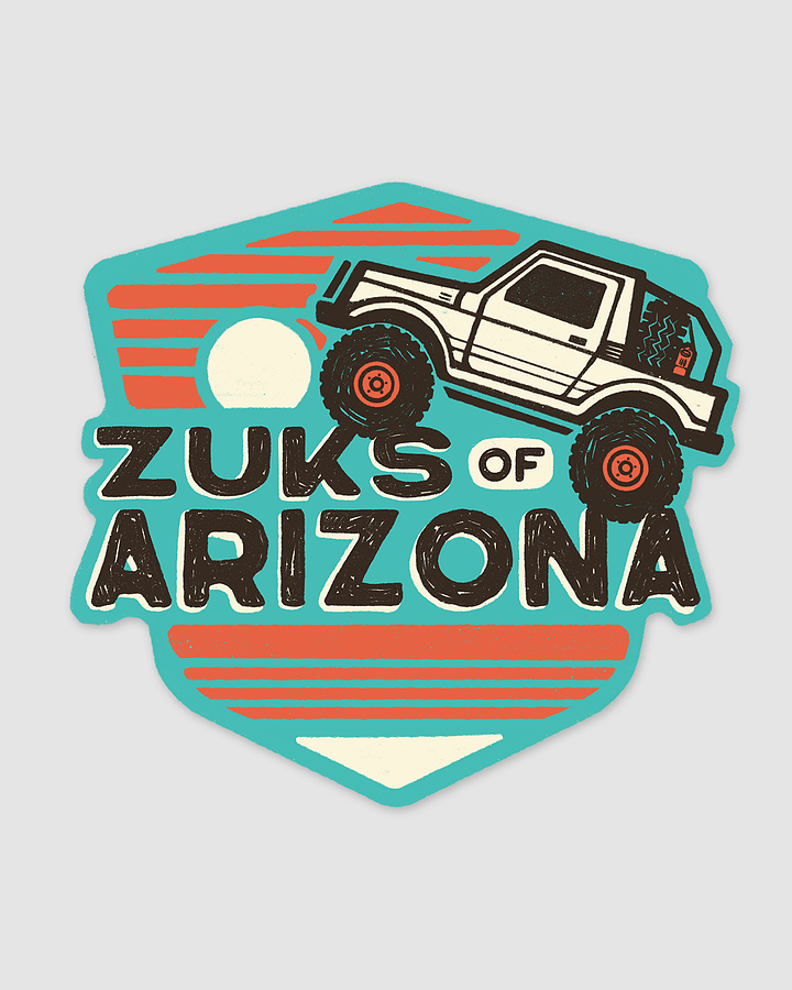 Teal Zuk Stickers product image (1)