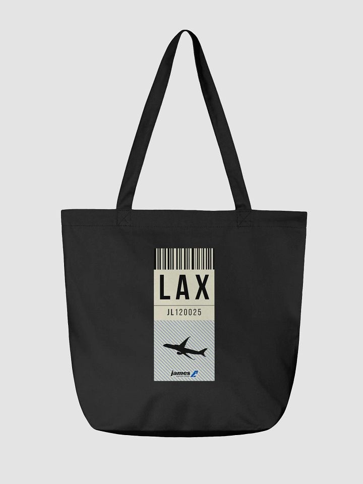 Los Angeles (LAX) Stylish Luggage Tag Tote Bag product image (2)