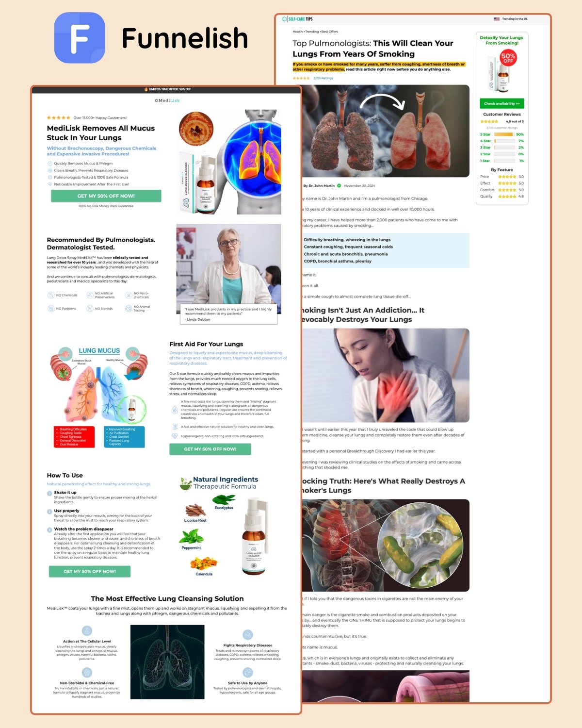 Medilisk Funnel | Funnelish product image (1)