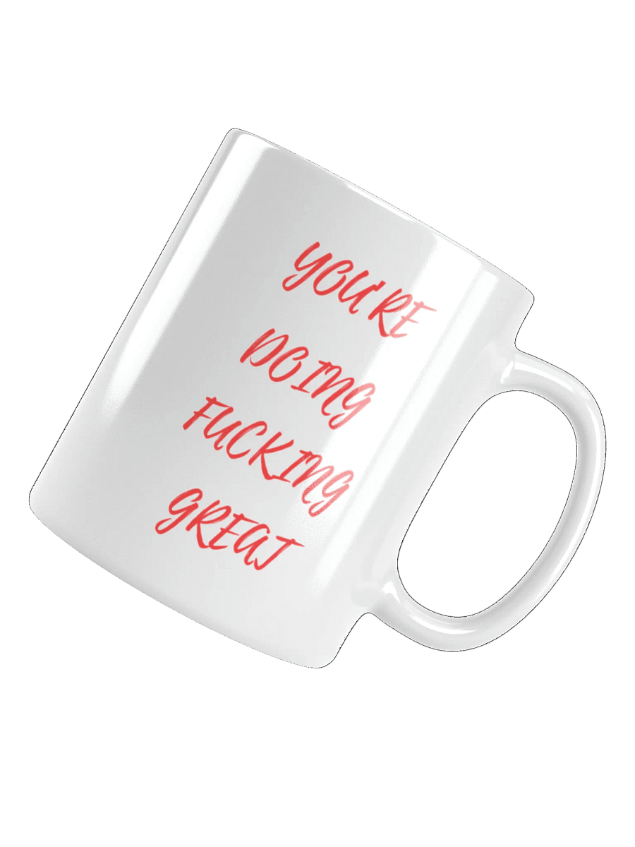 F*cking Great White Glossy Mug product image (11)