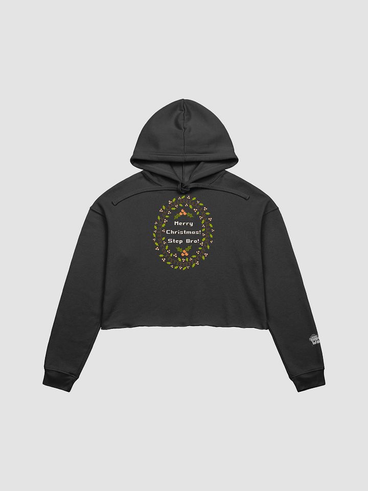 Step Bro Christmas Cropped Hoodie - Orange product image (1)