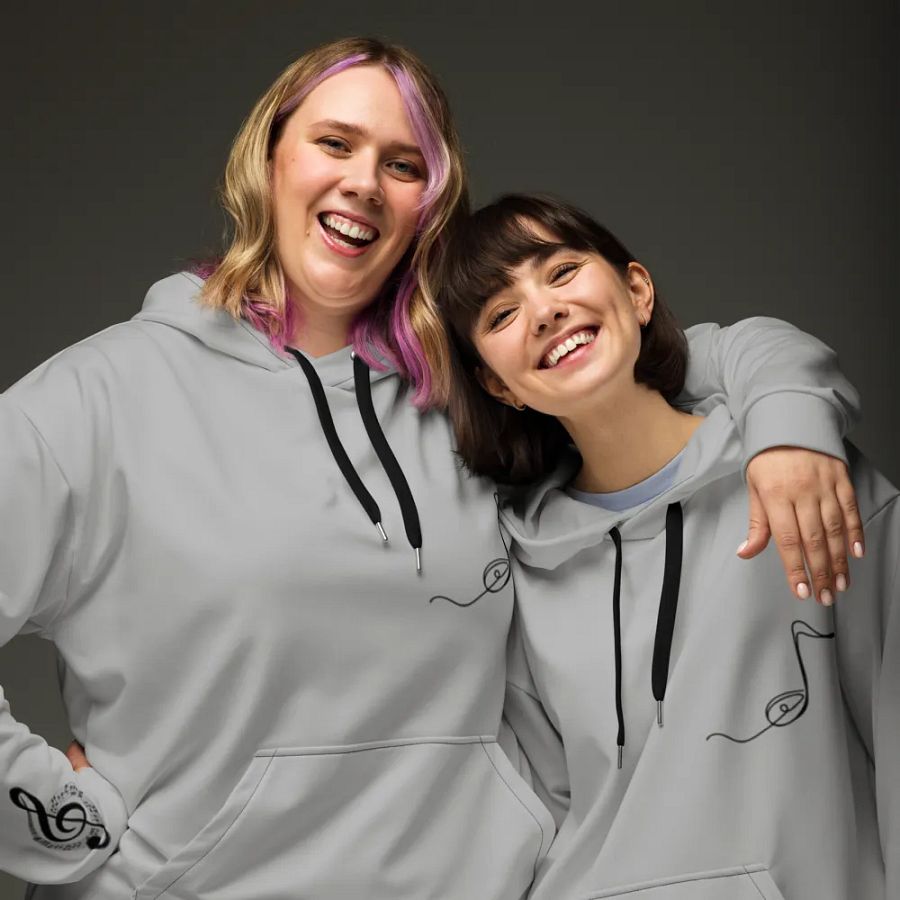 Band Geeks Rule Hoodie | Gray product image (8)