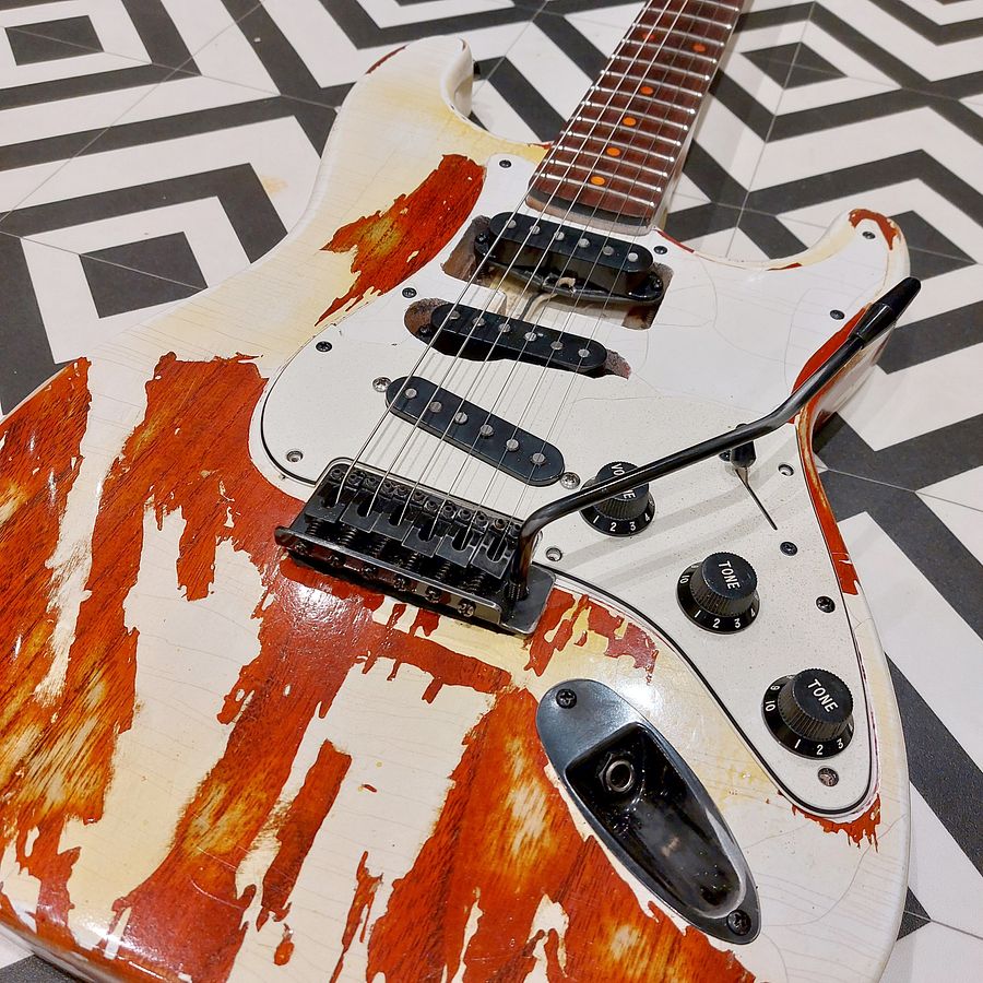 Red & White Relic Strat product image (5)