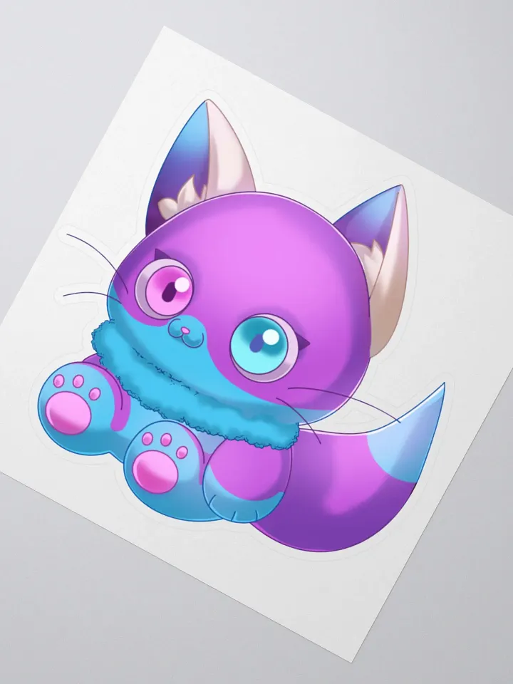Arya da Fox Plush Sticker product image (4)