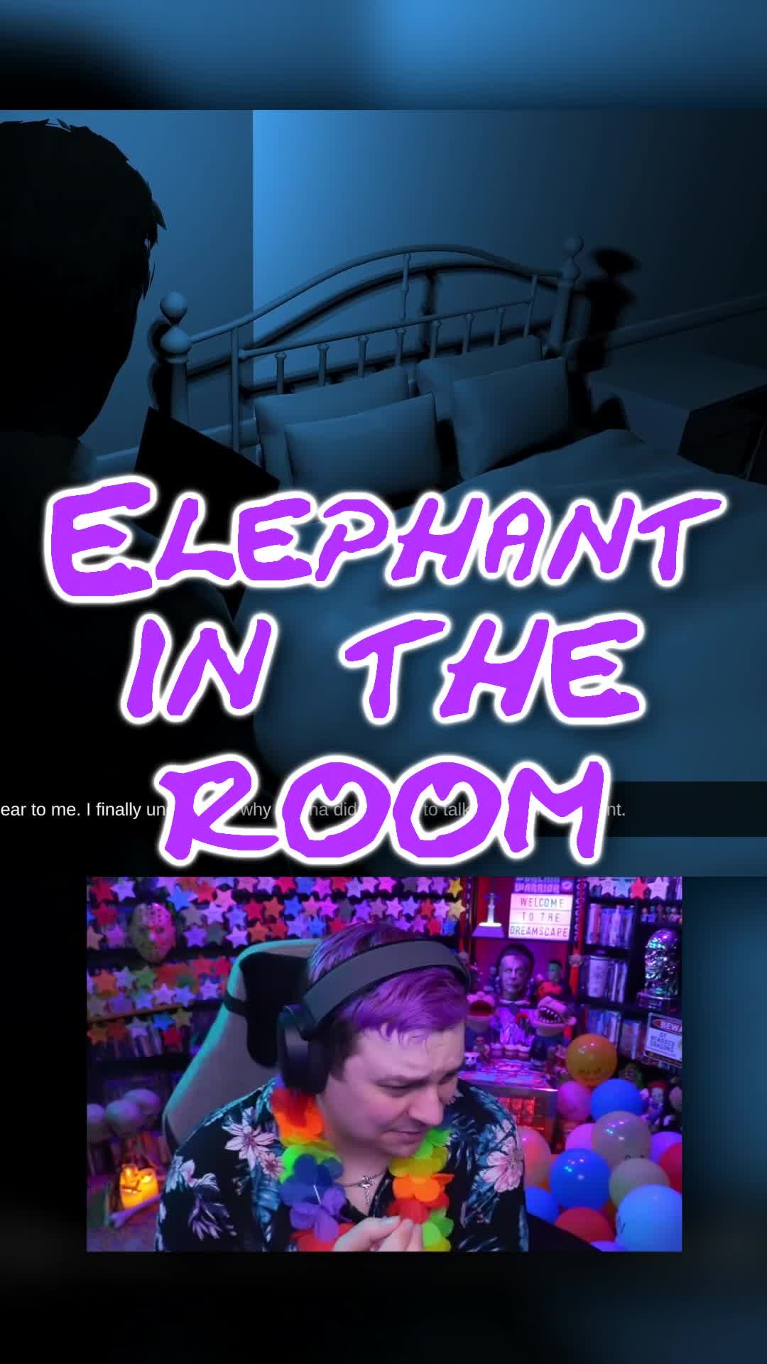 The ELEPHANT in the Room! #twitch  #horrorstreamer  #horrorgame  #horror  #lostalone  #indie  #indiehorror  #elephant  #jumpscare  #episode1 #horrortok