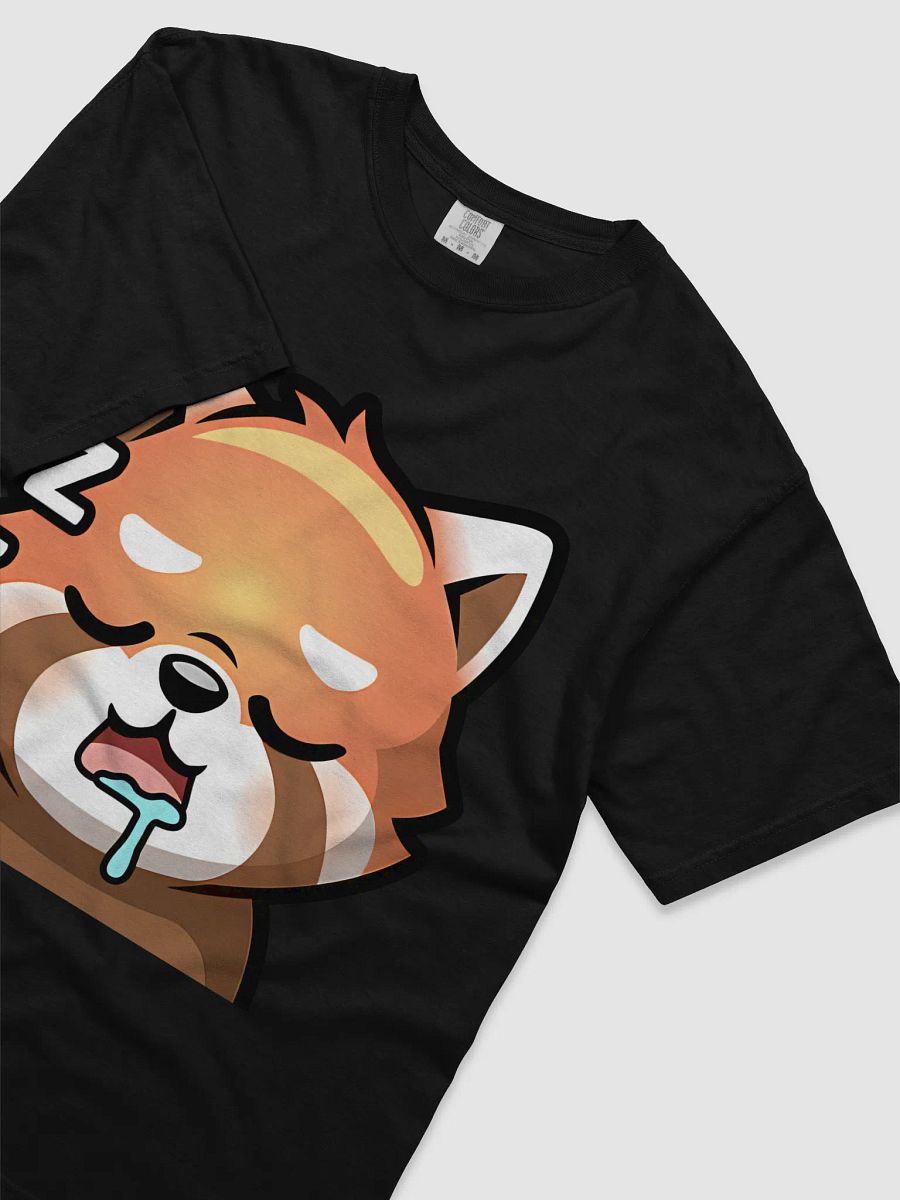 Sleepy Red Panda Cotton T-Shirt product image (23)