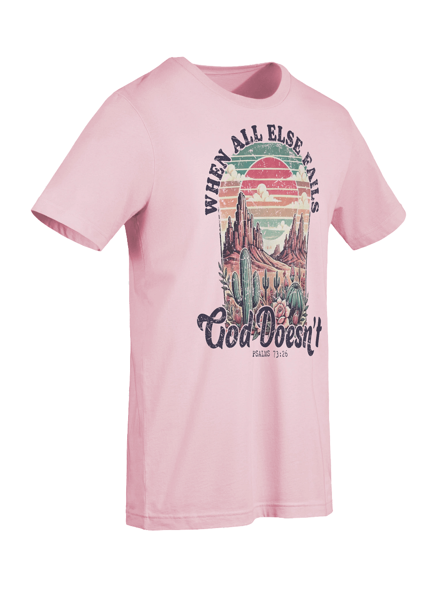 Lift Me Up Lord God Does Not Fail Bible Verse Western Themed product image (5)