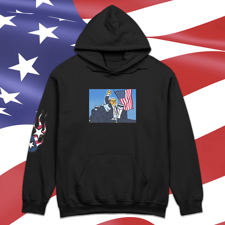 PRESIDENT TRUMP HOODIE🇺🇸 product image (1)