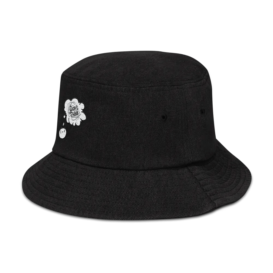 Don't Think Embroidered Bucket Hat product image (4)