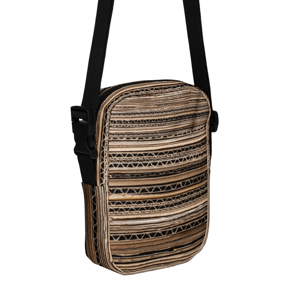 Corrugated Cardboard/ Paper Crossbody Bag product image (9)