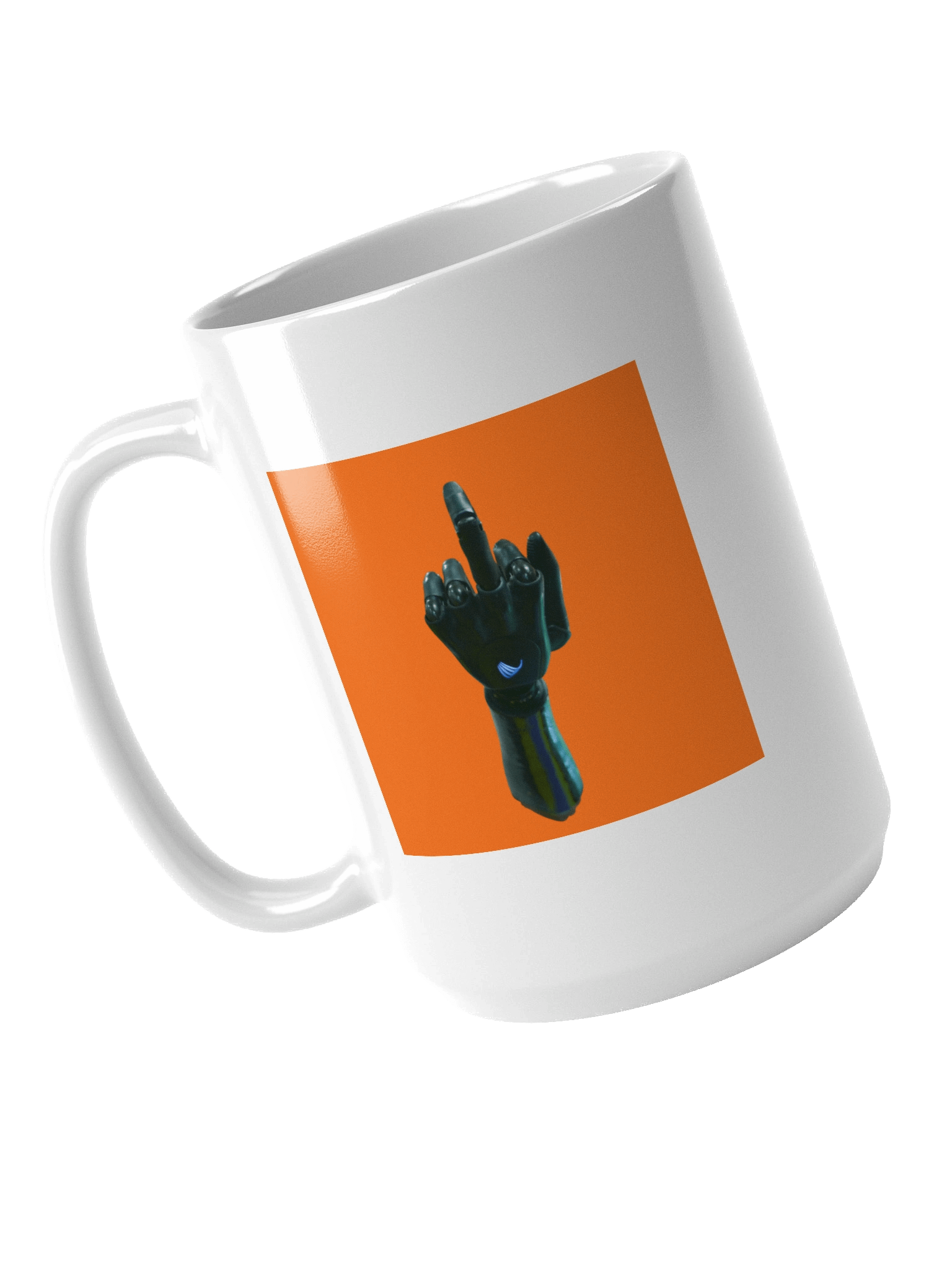 Middle finger high floss mug - white product image (4)