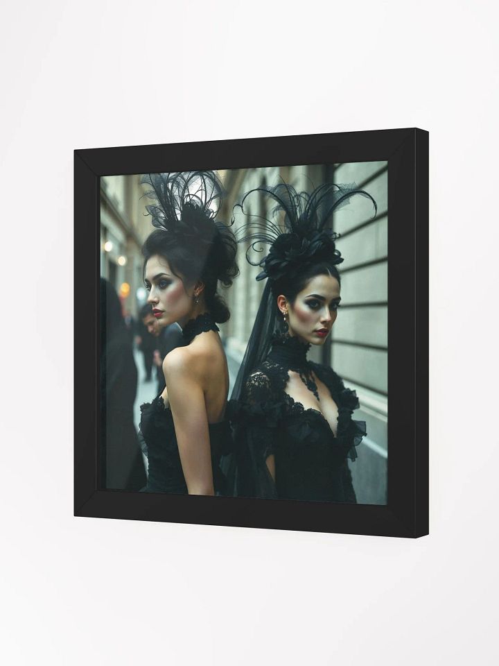 Gothic Urban Elegance Framed Print product image (4)
