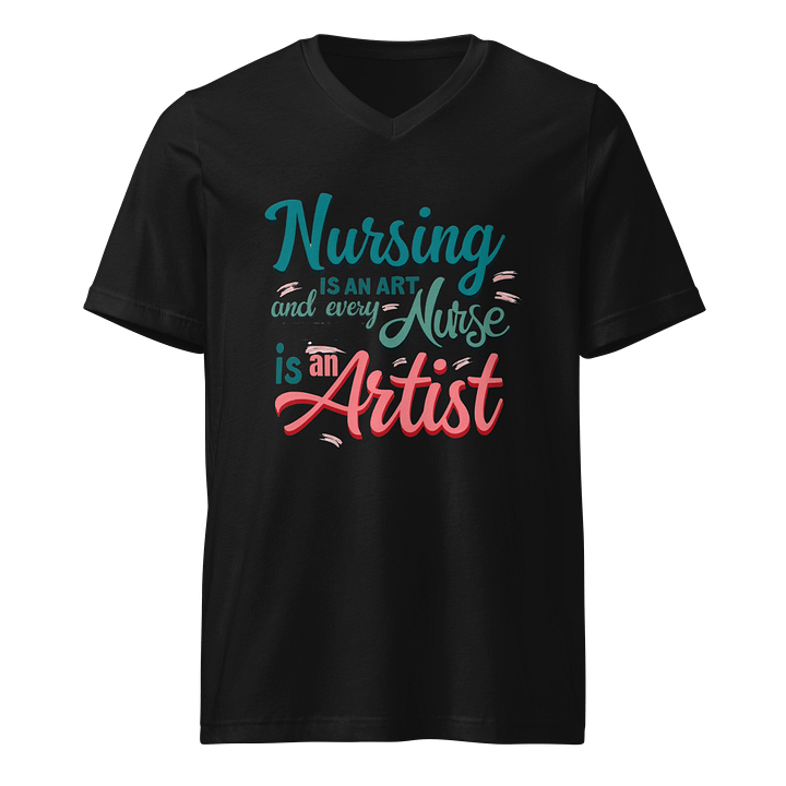 Nurse Artistry V-Neck Tee product image (1)