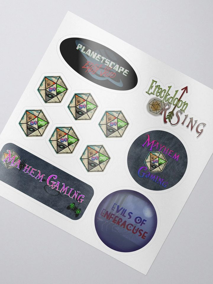 Multi Logo Sticker Set product image (2)