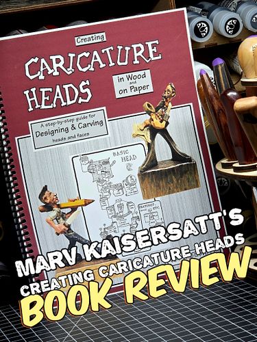 This book is the best kept open secret in Caricature Carving.  As in, its not a secret, and iys plain shocking more folks don...