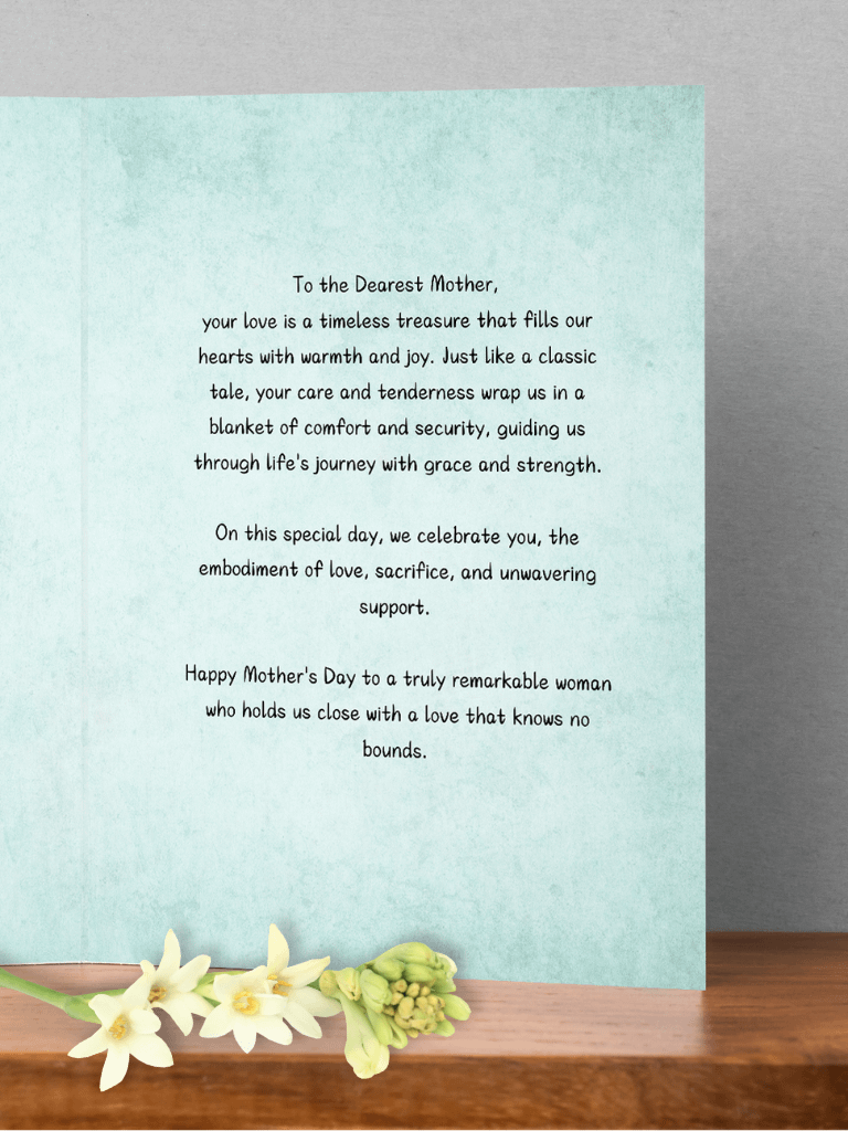 A Mother's Love Transcends Time - Mother's Day Card - Digital Download product image (3)