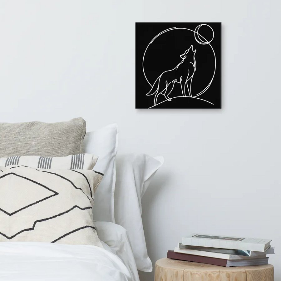 Wolf Howling At The Moon 16