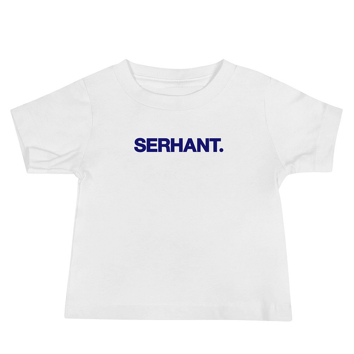 SERHANT. Baby White T-Shirt product image (1)