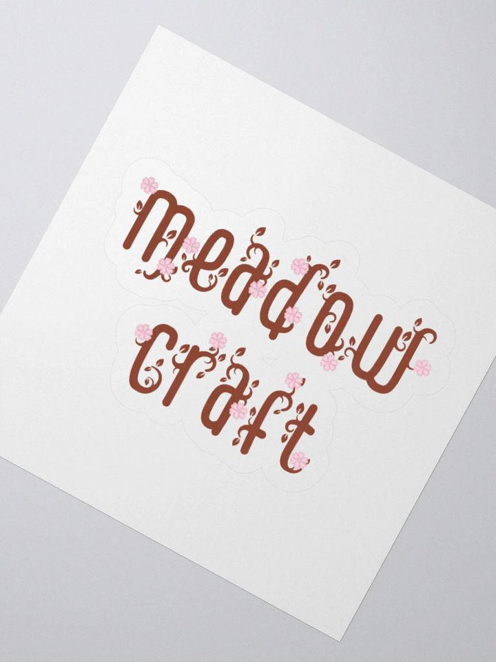 Meadowcraft S1 logo sticker product image (2)