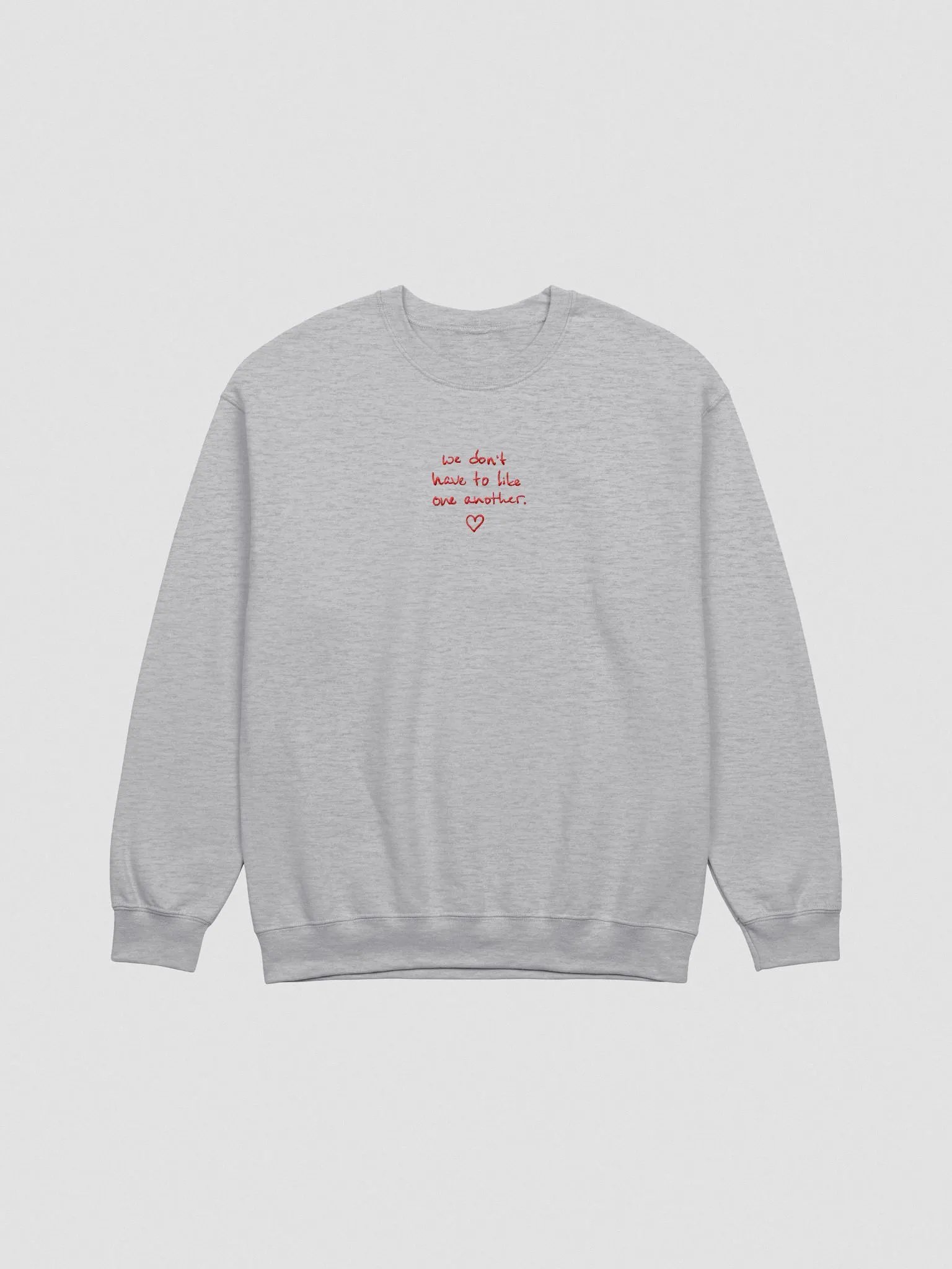 ONE ANOTHER (red) embroidered crewneck product image (5)