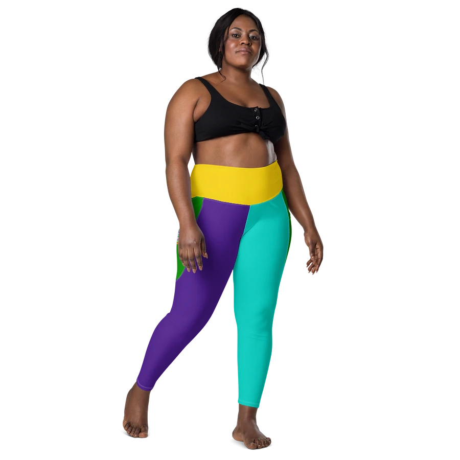 School of Chaos Colourblock Leggings product image (40)