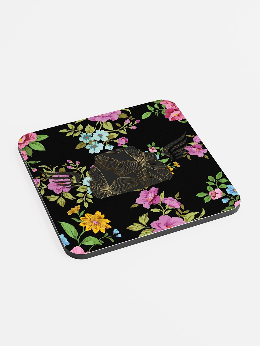 Gold Floral Merc Coaster product image (2)