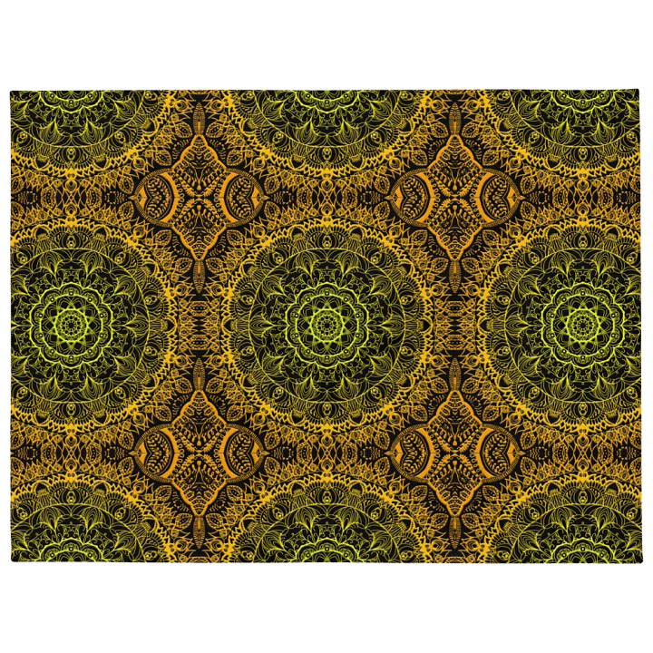 Kaleidoscope Mandala Throw Blanket product image (1)