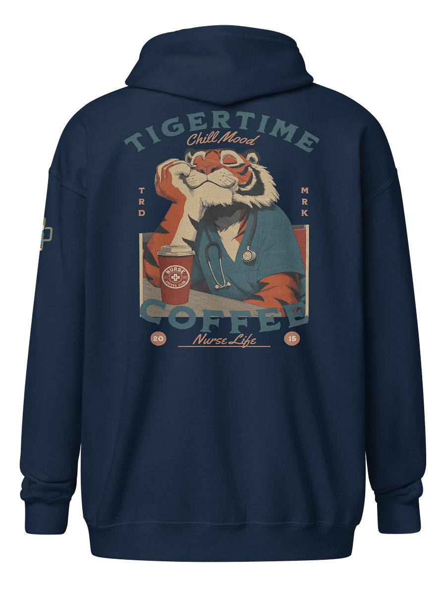 TIGERTIME Zip Up Hoodie product image (5)