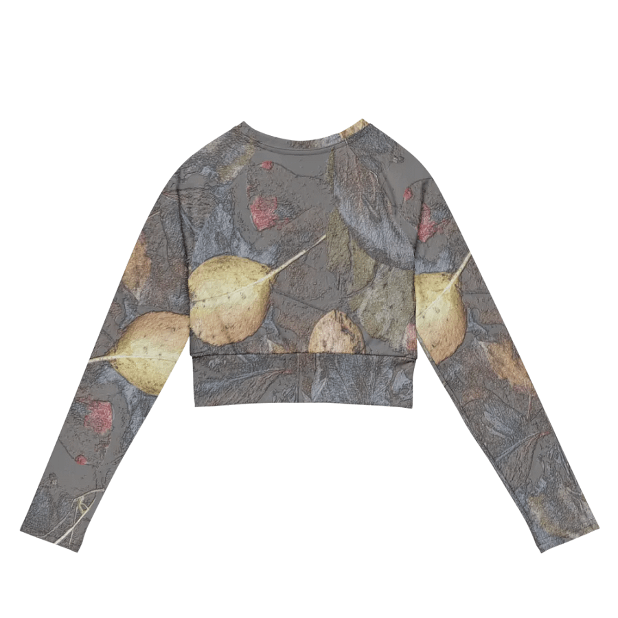 Recycled Long Sleeve Crop Top - It Happennnns Camo - MossyOak product image (7)