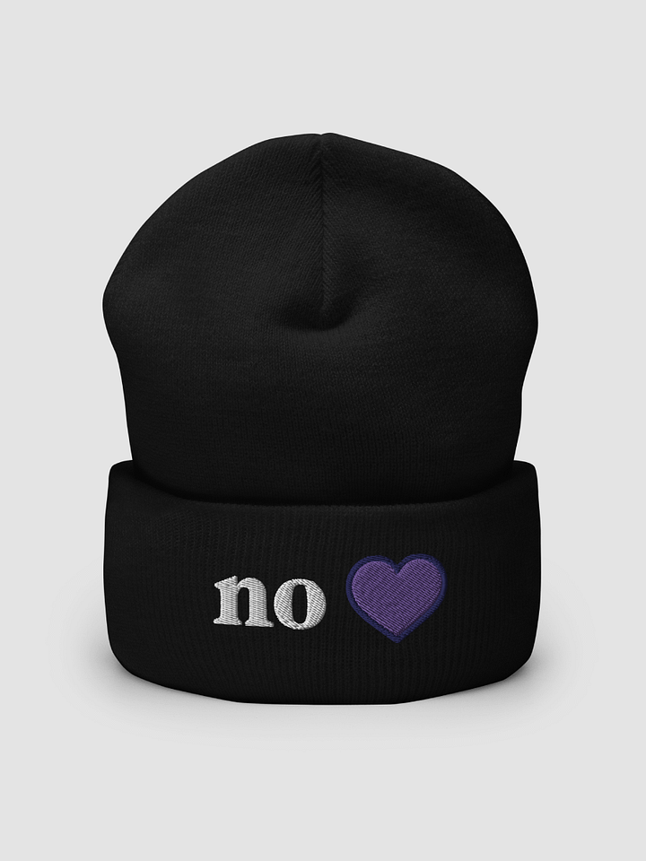 No <3 Beanie product image (2)