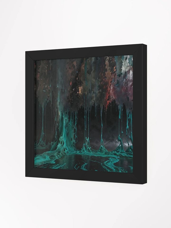 Cosmic Drip Framed Print product image (12)