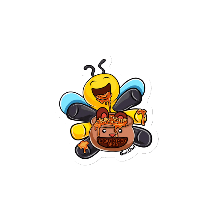 Hungry Bumble Bee Magnet product image (2)