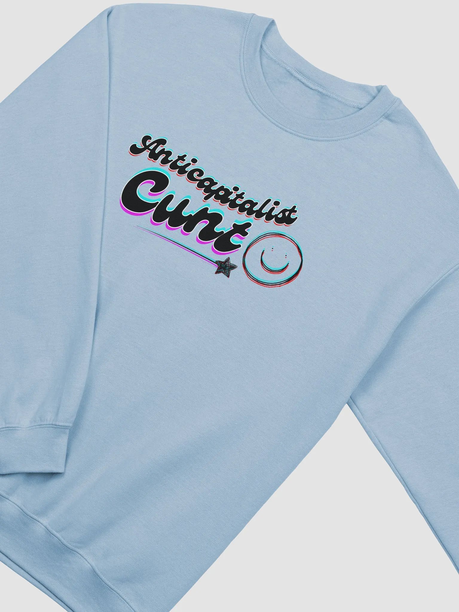 ANTICAPITALIST C*NT 3D classic sweatshirt product image (15)