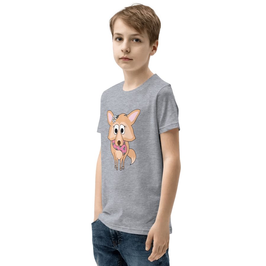 Floral Pup Youth T-Shirt product image (50)