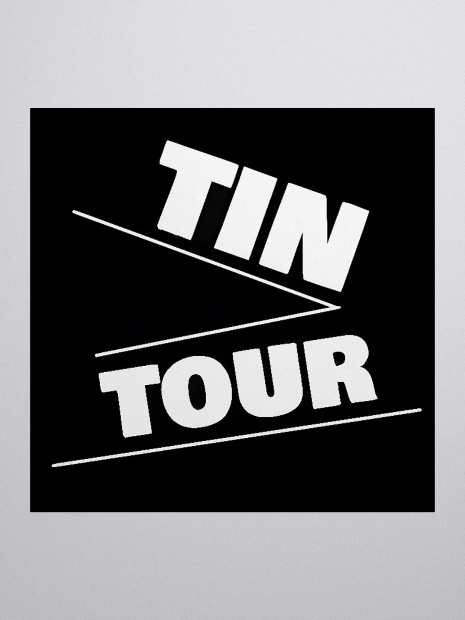 Tin tour sticker product image (1)