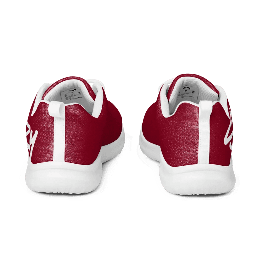 Solid Color Skeezy DRK RED/WHT product image (3)