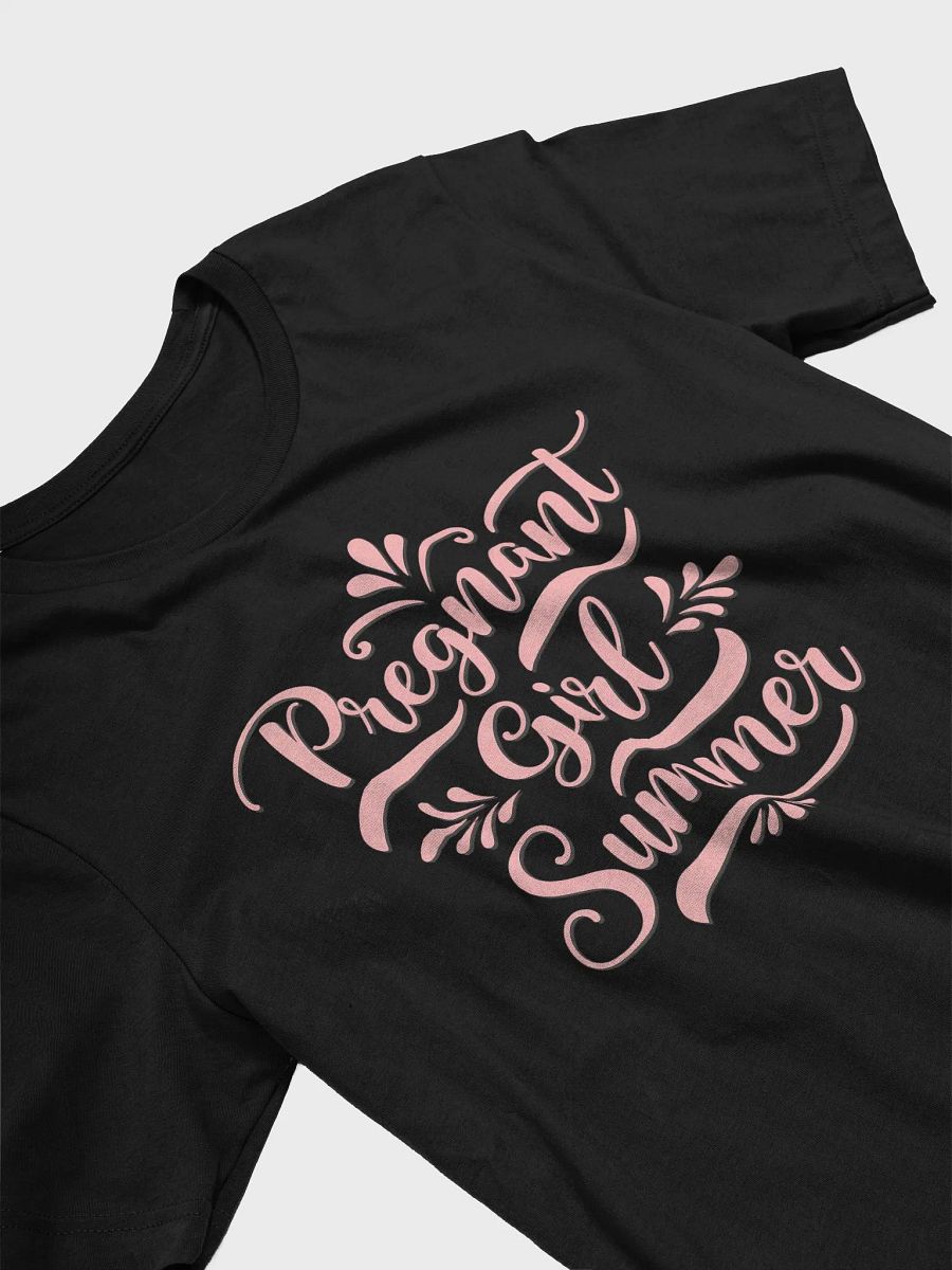 Pregnant Girl Summer - Cute Pregnancy Announcement T-Shirt for Moms-to-Be product image (19)