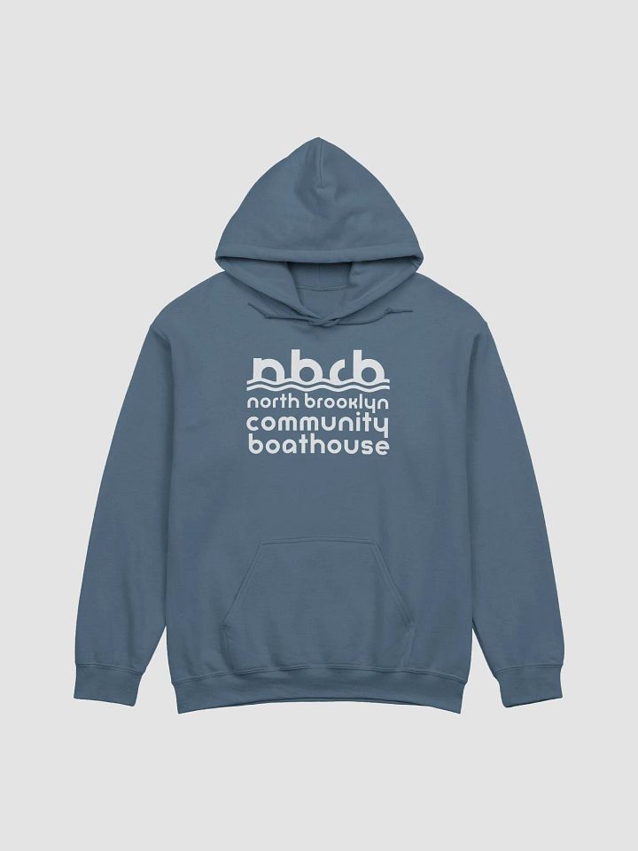 Classic Unisex Hoodie by Gildan - Full White Logo product image (19)