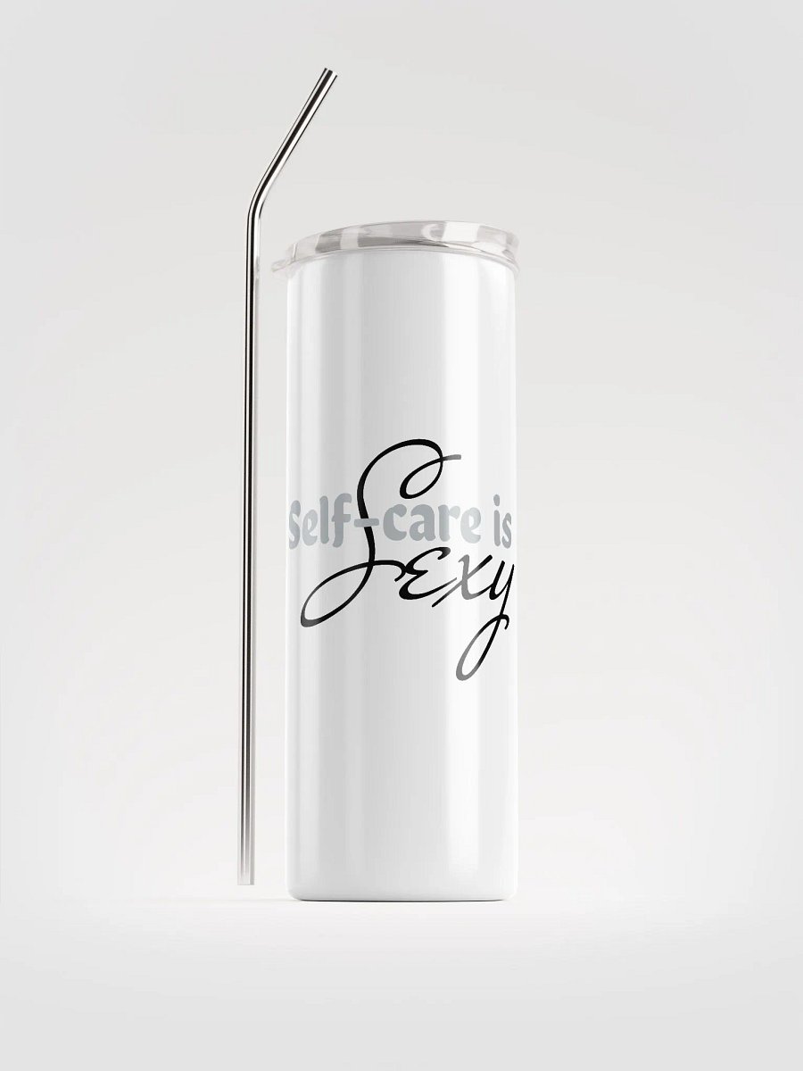 Self-care is sexy - Bottle With Straw product image (1)