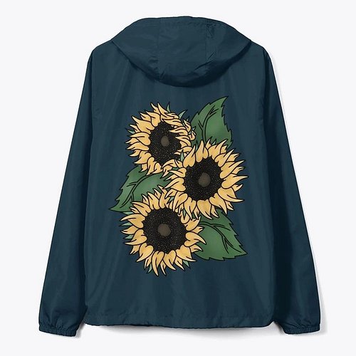 Sunflower Trio now available for purchase 🌻🌻🌻
This windbreaker and tank are both available via TeeSpring, link in bio.  Stick...