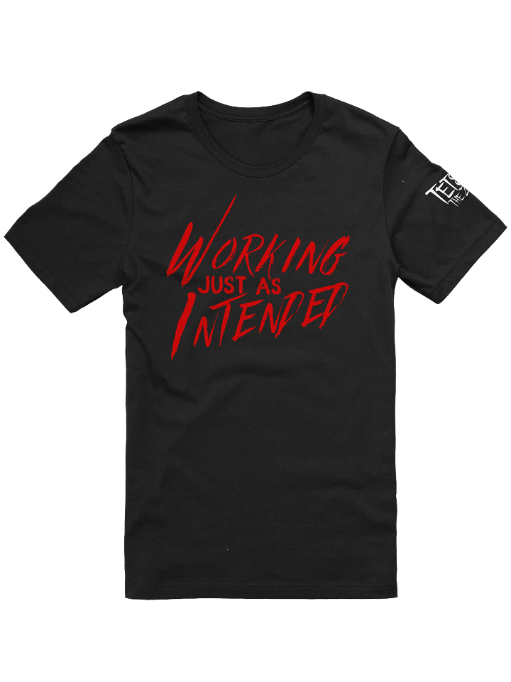 Working Just As Intended Bella+Canvas Supersoft T-Shirt White product image (11)