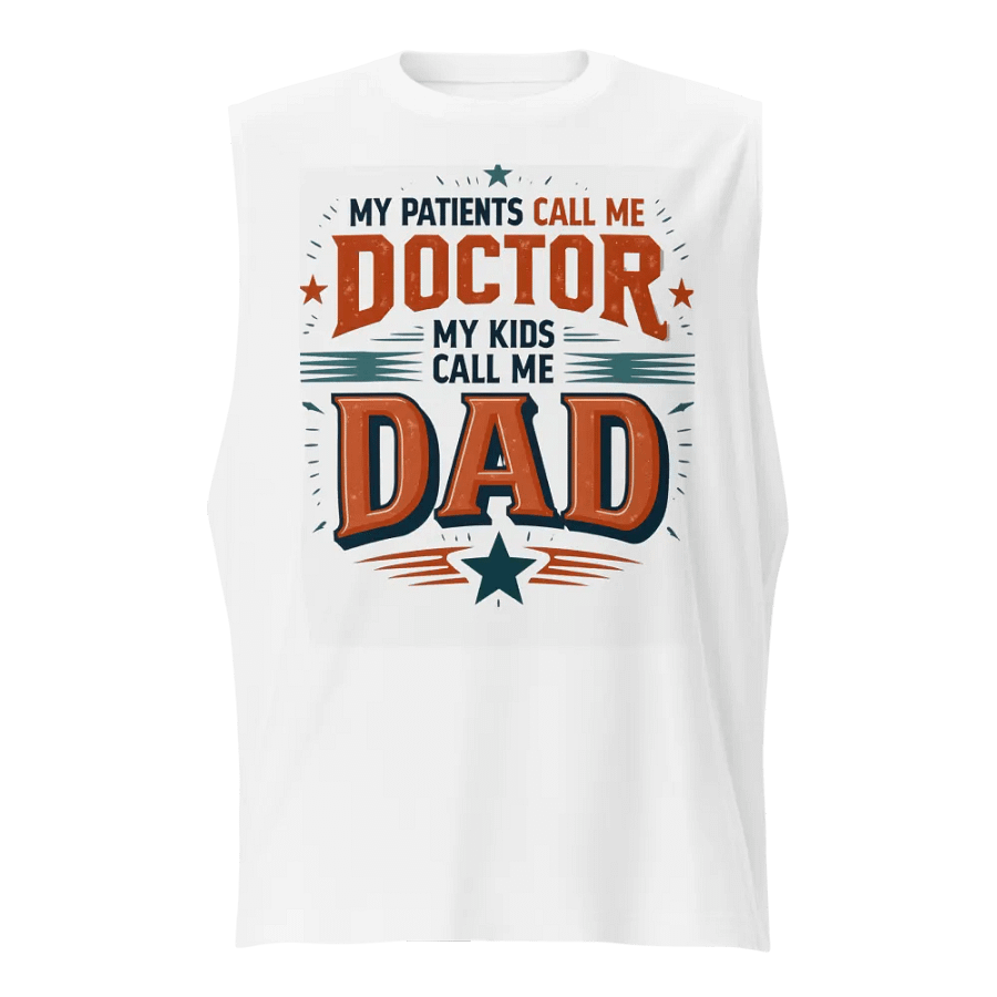 Doctor Dad Graphic Muscle Tank product image (1)